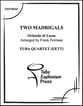 Two Madrigals Tuba Quartet EETT P.O.D. cover